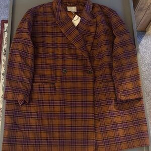 A New Day New Women’s Plaid Blazer Size 4X